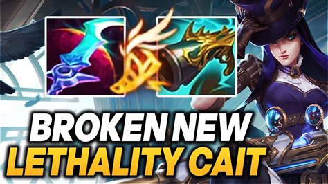 cait lol|Caitlyn Build with Highest Winrate .